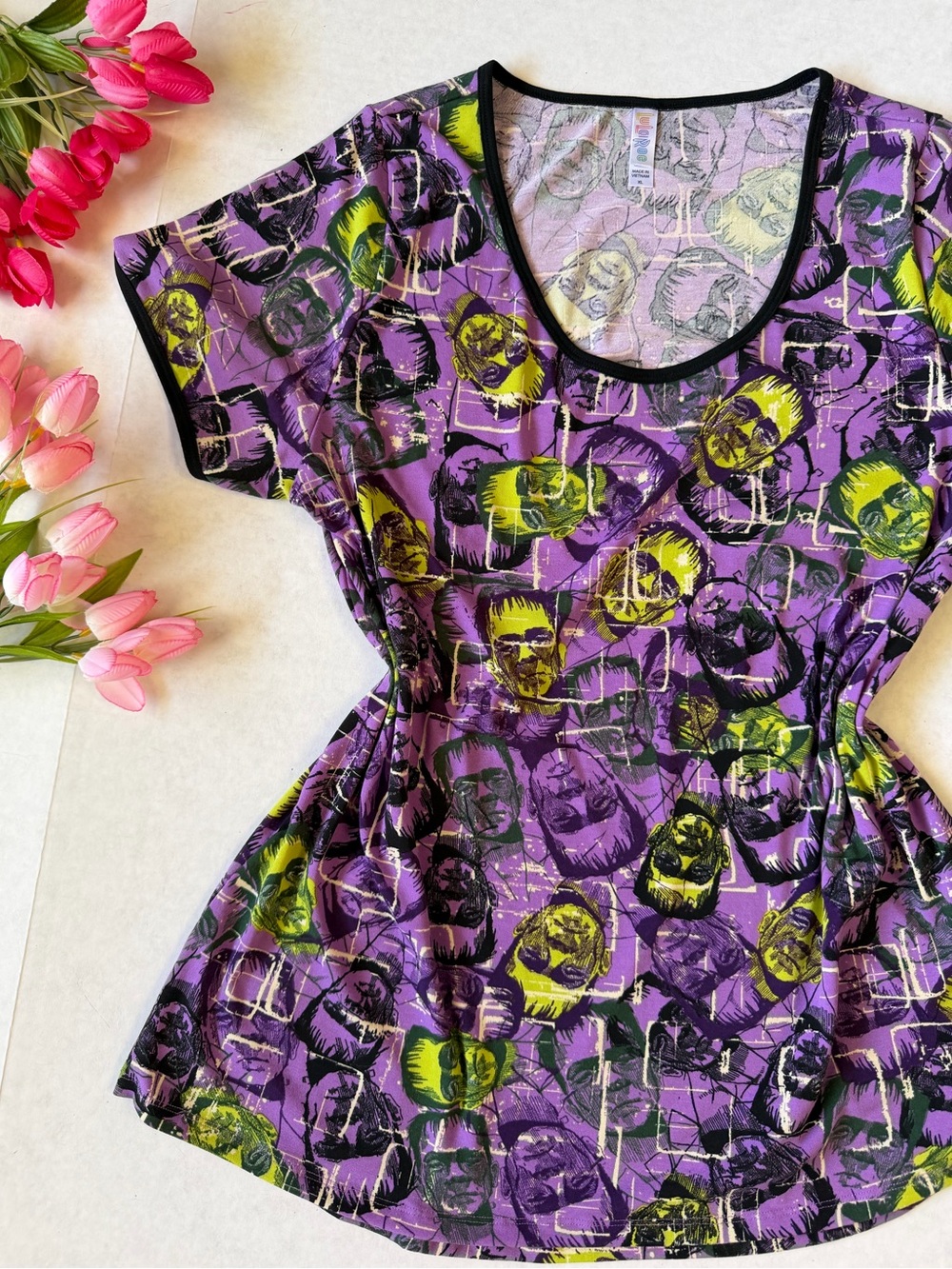 Frankenstein Monster Classic Tee Top